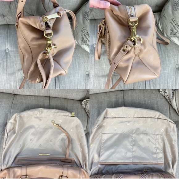 SOLD Brahmin Delaney Satchel Khaki Knoxville - Picture 14 of 16